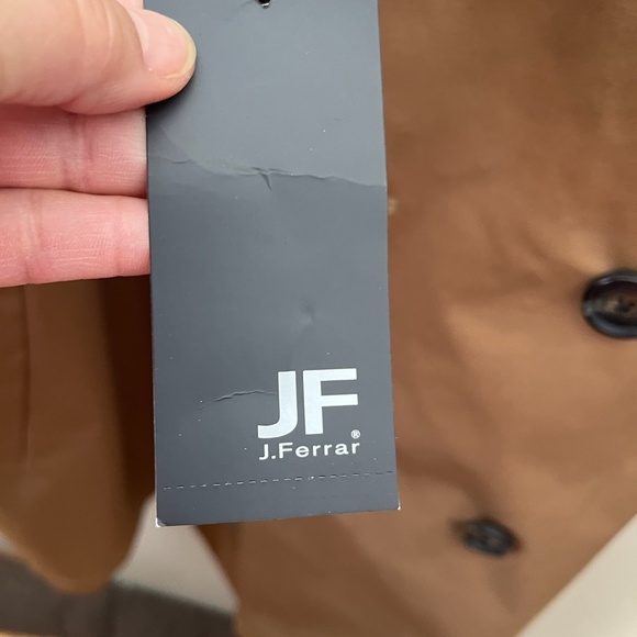 J. Ferrar Mens Midweight trench coat - Picture 7 of 7